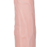 Фаллоимитатор с розовой головкой ART-Style №29 на присоске - 21,5 см.  купить в секс шопе