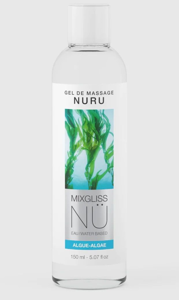 Массажный гель на водной основе Mixgliss NU Algae - 150 мл. купить в секс шопе