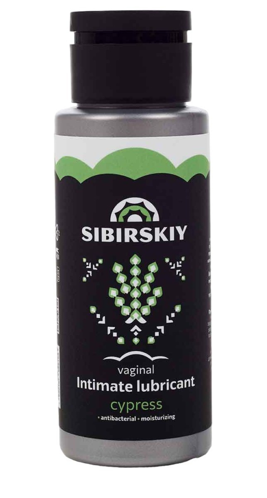 Интимный лубрикант на водной основе SIBIRSKIY с ароматом кипариса - 100 мл. купить в секс шопе