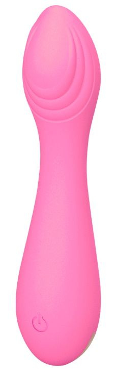 Розовый мини-вибратор Mephona - 11,7 см. купить в секс шопе