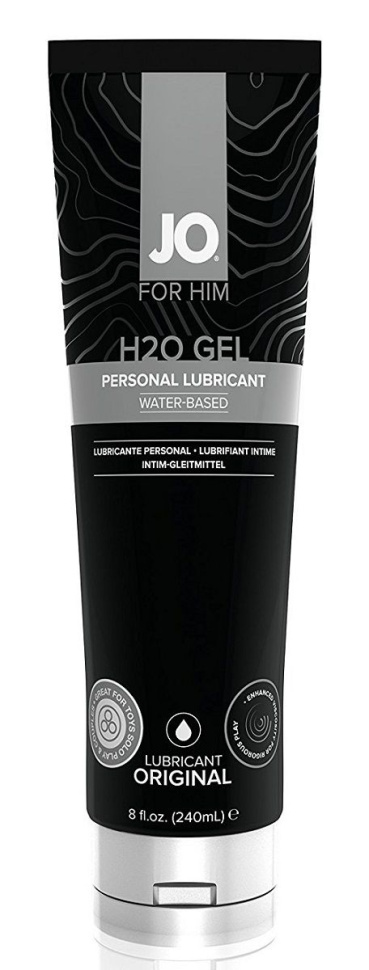 Лубрикант-гель для мужчин JO H2O GEL ORIGINAL - 240 мл. купить в секс шопе