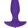 Фиолетовая коническая анальная пробка Sweet Toys - 10,5 см. купить в секс шопе