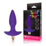 Фиолетовая коническая анальная пробка Sweet Toys - 10,5 см. купить в секс шопе