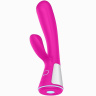 Розовый интерактивный вибратор Kiiroo Ohmibod Fuse - 18 см. купить в секс шопе