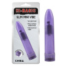 Фиолетовый мини-вибратор Slim Mini Vibe - 13,2 см. купить в секс шопе