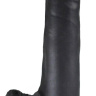 Черный фаллоимитатор-реалистик на присоске - 16,5 см. купить в секс шопе