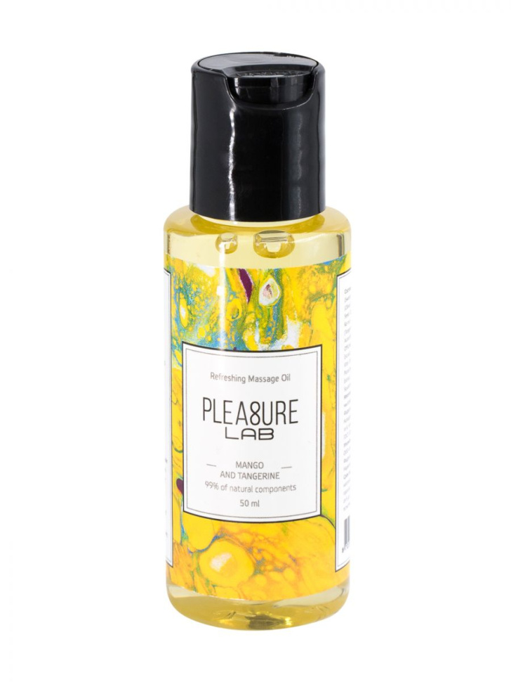 361791.970  ♥ Massajnoe maslo Pleasure Lab Refreshing s aromatom mango i mandarina - 50 ml.™ | Kypit dostavkoi po Moskve i Rossii | Massajnie masla i svechi Massajnie masla i svechi, Smazki, lybrikanti Массажное масло Pleasure Lab Refreshing с ароматом манго и мандарина - 50 мл. купить в секс шопе