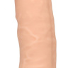 Телесный фаллоимитатор без мошонки Silicone Dildo Without Balls - 15,3 см. купить в секс шопе