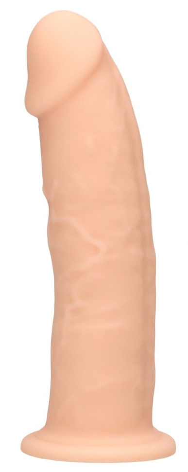 Телесный фаллоимитатор без мошонки Silicone Dildo Without Balls - 15,3 см. купить в секс шопе