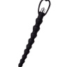 Черная анальная цепочка с вибрацией A-toys - 32,7 см. купить в секс шопе