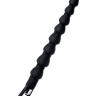 Черная анальная цепочка с вибрацией A-toys - 32,7 см. купить в секс шопе
