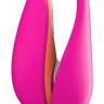 Ярко-розовый бесконтактный клиторальный стимулятор Womanizer Liberty купить в секс шопе