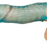 Голубая стимулирующая насадка Blue Ocean Sleeve - 18 см. купить в секс шопе