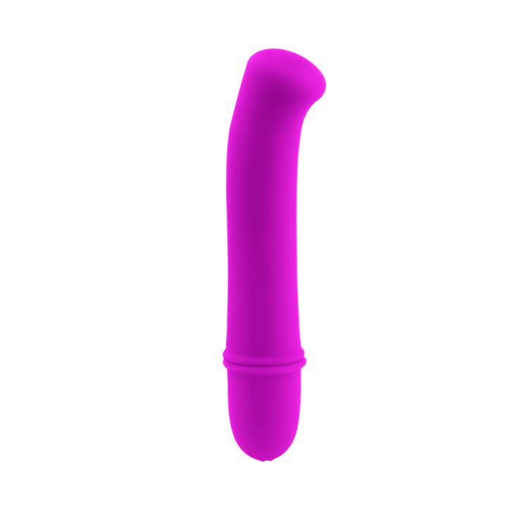 Фиолетовый вибратор Pretty Love Antony - 11,7 см. купить в секс шопе