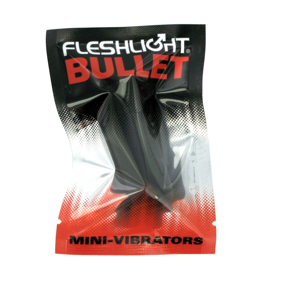 Чёрная вибропуля Fleshlight Bullet купить в секс шопе