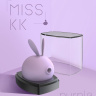 Фиолетовый вакуумный стимулятор клитора Miss KK купить в секс шопе
