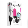 Ярко-розовая вибропуля Cry Baby - 8 см. купить в секс шопе