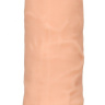 Телесный фаллоимитатор без мошонки Silicone Dildo Without Balls - 19,2 см. купить в секс шопе