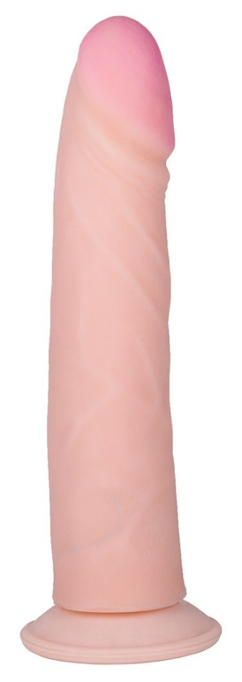 Фаллоимитатор с венками ART-Style №31 на присоске - 20,5 см. купить в секс шопе