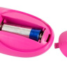 Розовое удлинённое виброяйцо с дистанционным управлением купить в секс шопе