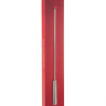 Красная шлёпалка Leather  Cross Tiped Crop с наконечником-крестом - 56 см. купить в секс шопе