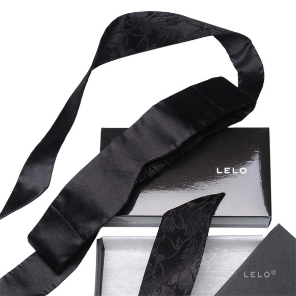 Черная шелковая маска Intima (LELO) купить в секс шопе