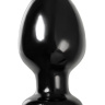 Черная анальная втулка Cetus β - 13 см. купить в секс шопе