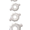 Набор из 4 прозрачных колец разного диаметра Renegade Vitality Rings купить в секс шопе
