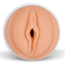 Двусторонний реалистичный вибромастурбатор - копия вагины и попки Элли Брилсен купить в секс шопе