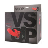 Страпон с вибрацией и клиторальным стимулятором VSOP - 17,5 см. купить в секс шопе