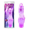 Фиолетовый вибратор Embrace с шипиками - 19 см. купить в секс шопе