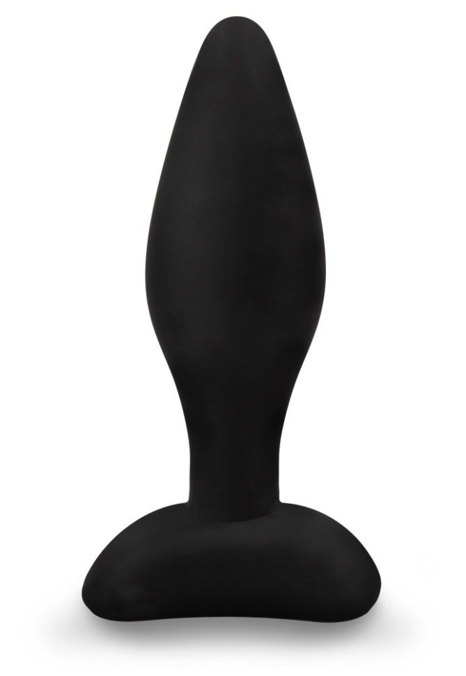 Черная анальная пробка - 8 см. купить в секс шопе