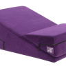 Фиолетовая подушка для секса из двух частей  Liberator Wedge/Ramp Combo купить в секс шопе