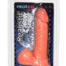 Телесный фаллоимитатор-реалистик на подошве-присоске - 18 см. купить в секс шопе