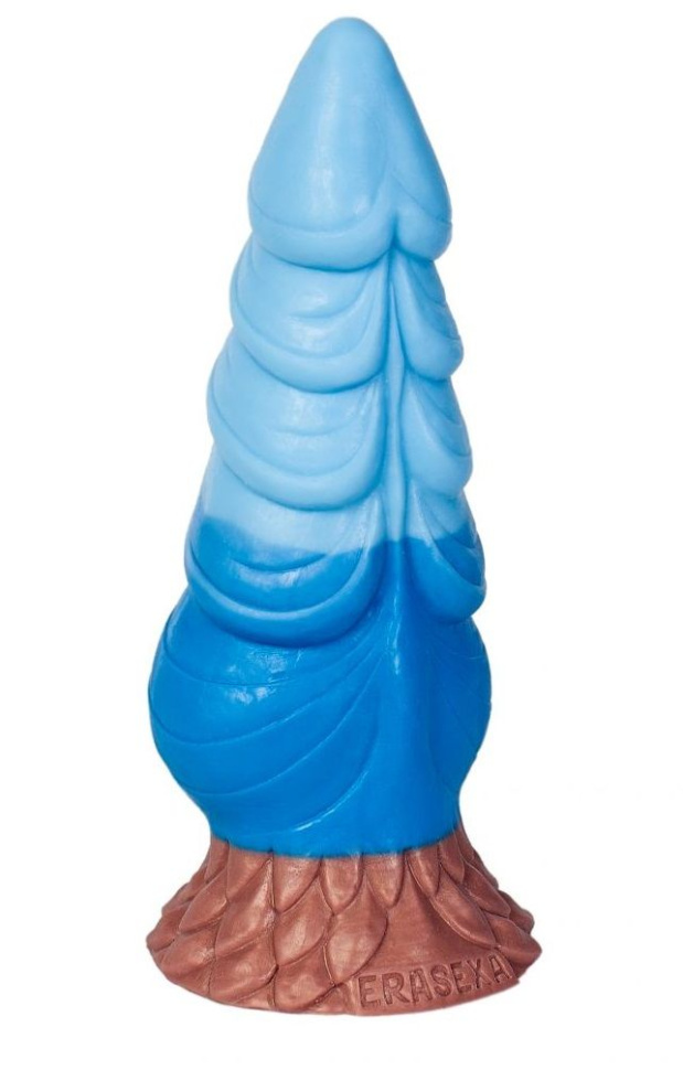 Голубой фаллоимитатор  Японский дракон  - 22 см. купить в секс шопе