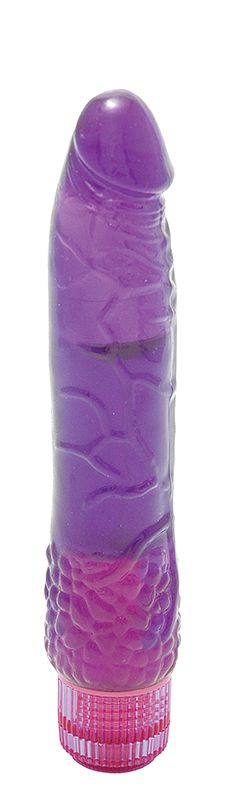 Водонепроницаемый фиолетовый вибромассажер H2O PATRIOT WATERPROOF VIBRATOR - 19 см. купить в секс шопе