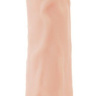 Телесный реалистичный фаллоимитатор Штучки-дрючки - 19,5 см. купить в секс шопе