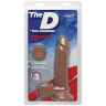 Фаллоимитатор-мулат The D Perfect D 7  Caramel - 17,8 см. купить в секс шопе