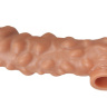 Насадка на фаллос с крупными бугорками EXTREME SLEEVE - 15,6 см. купить в секс шопе
