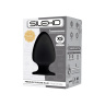 Черная анальная втулка Premium Silicone Plug XS - 8 см. купить в секс шопе