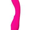 Ярко-розовый вибратор со стимулирующим шариком BEADSY - 21 см. купить в секс шопе