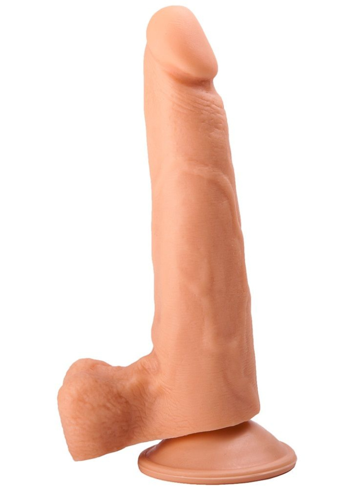 Фаллоимитатор-реалистик с присоской - 16,5 см. купить в секс шопе