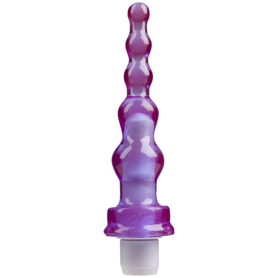 Фиолетовая анальная виброёлочка SPECTRA GELS - 17,7 см. купить в секс шопе