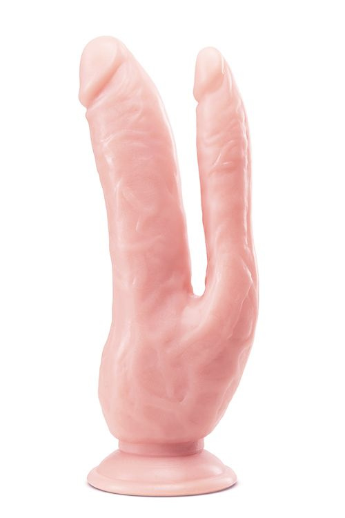 Телесный фаллоимитатор 8 Inch DP Cock - 20,32 см. купить в секс шопе