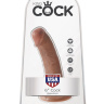 Фаллоимитатор-мулат на присоске 6  Cock - 15,2 см. купить в секс шопе