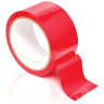 Красная самоклеющаяся лента для связывания Pleasure Tape - 10,7 м. купить в секс шопе