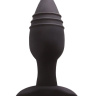 Средняя черная анальная пробка RENEGADE PLUG 4 - 12 см. купить в секс шопе