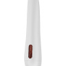 Гладкий белый вибростимулятор Hada - 16,8 см. купить в секс шопе