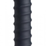Черный спиралевидный вибромассажер Power Screw 10X Spiral Silicone Vibrator - 20,3 см. купить в секс шопе