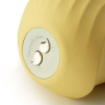 Желтый вакуум-волновой стимулятор с вибрацией и базой-ночником Cuddly Bird купить в секс шопе